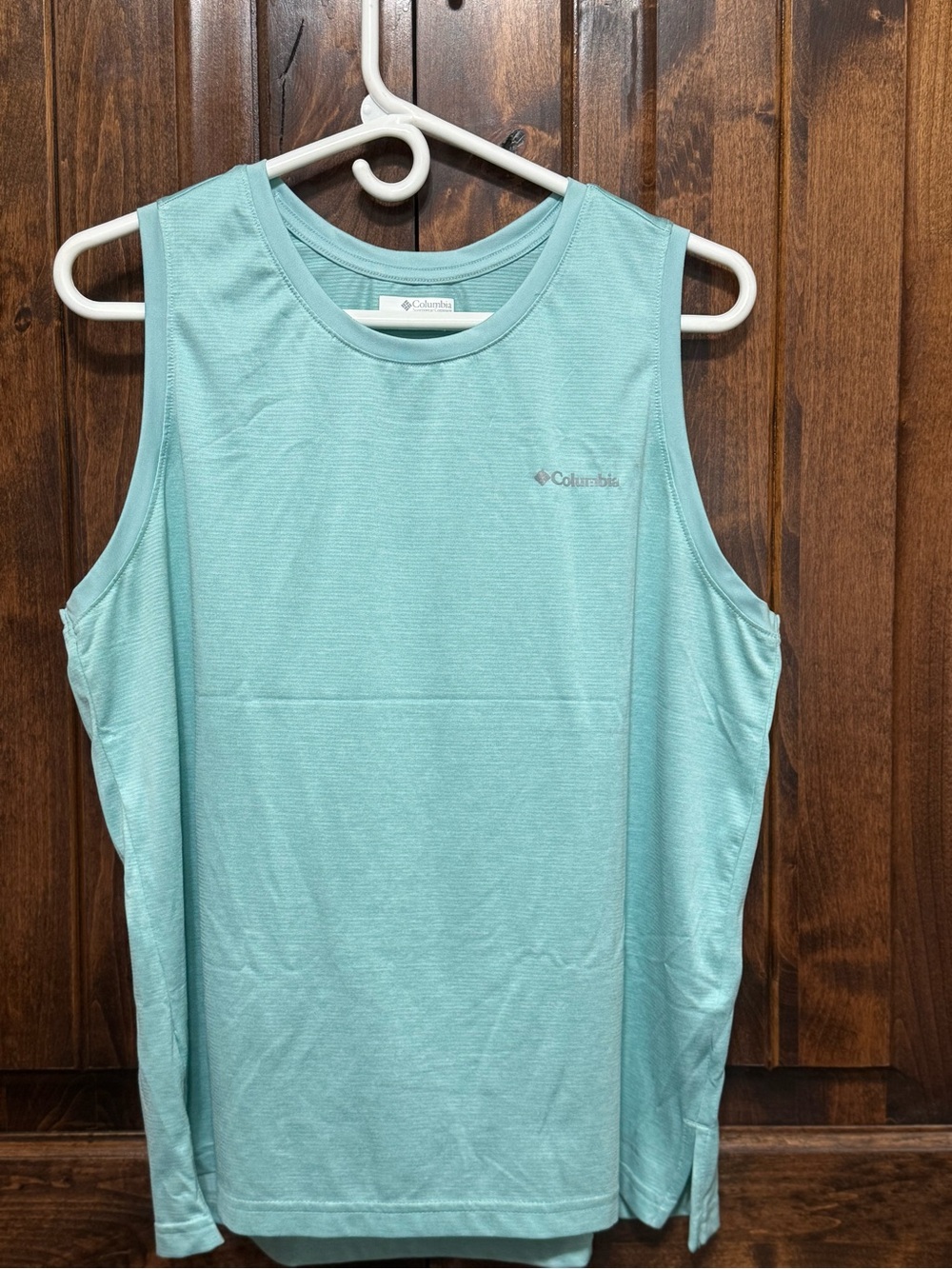 Columbia Aqua Blue Women's Sleeveless Performance Tank